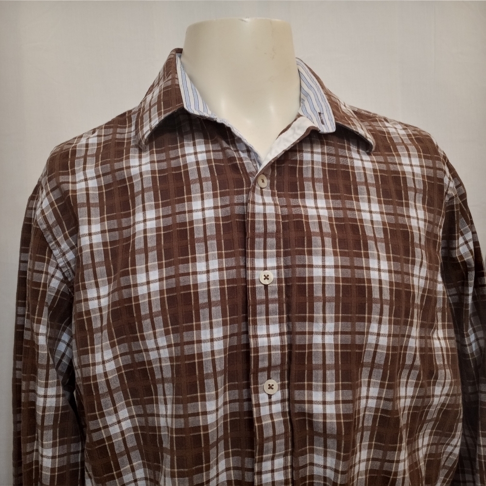 𝅺tasso Elba Long Sleeve Button Up Shirt